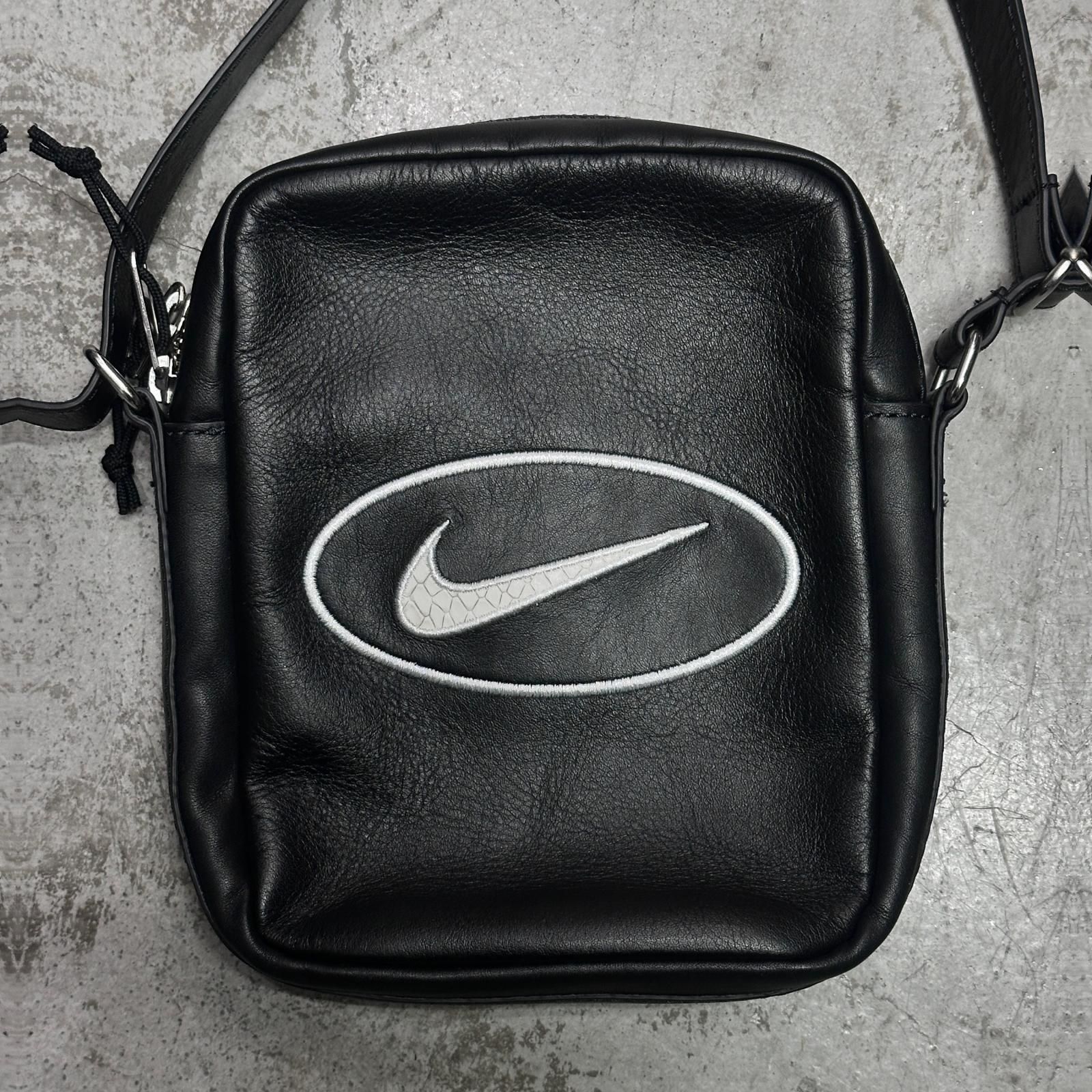 Supreme × NIKE Leather Shoulder Bag レザーショルダーバッグ