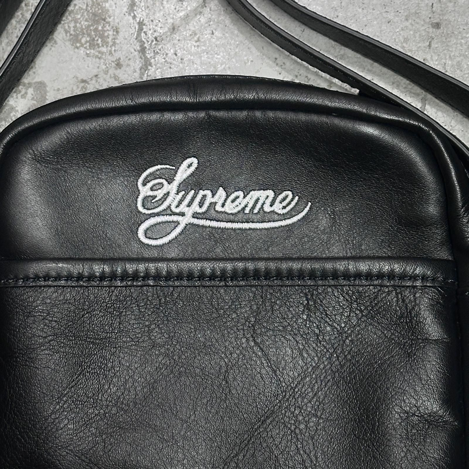 Supreme × NIKE Leather Shoulder Bag レザーショルダーバッグ
