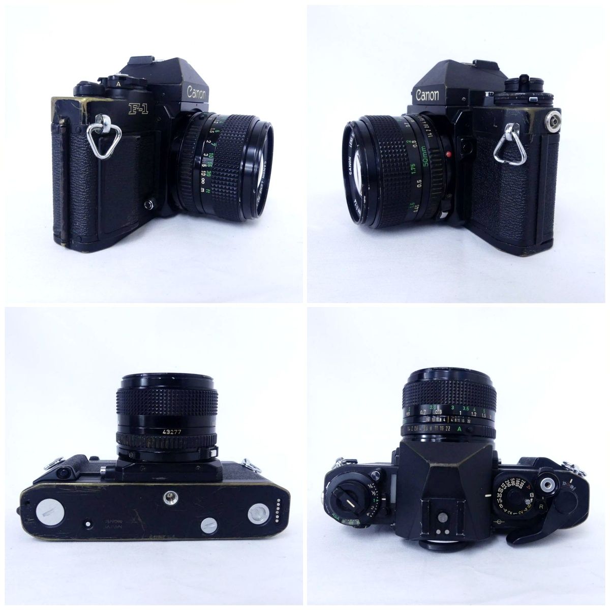 Canon キヤノン F-1 + FD 50mm f1.4 フィルムカメラ 一眼レフ