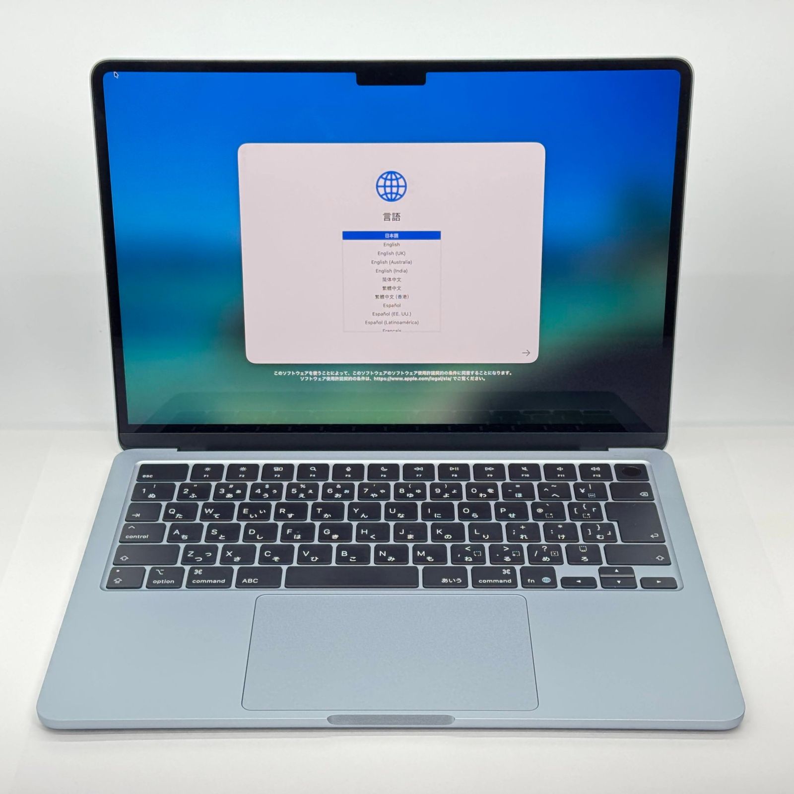 美品 Macbook Air 2025 M4 24GB SSD 512GB MC6V4J/A バッテリー最大
