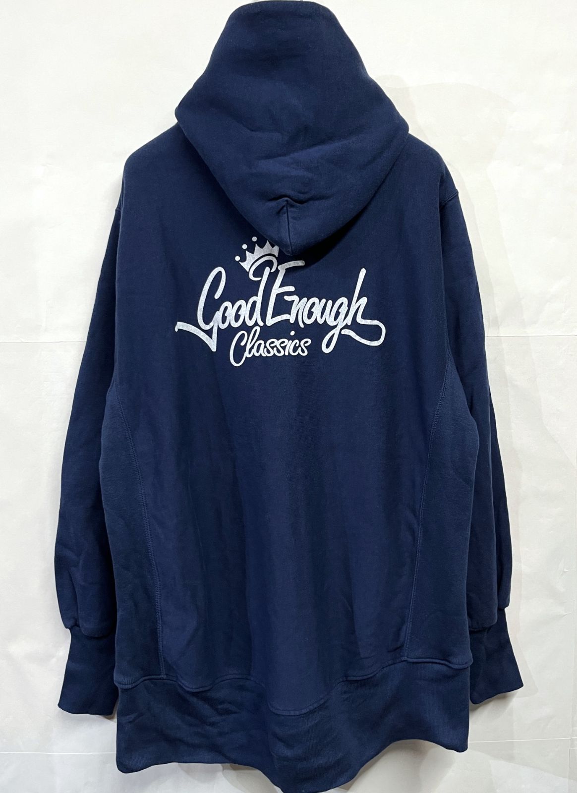 90s GOODENOUGH｜グッドイナフ クラシックロゴ ジップ パーカー