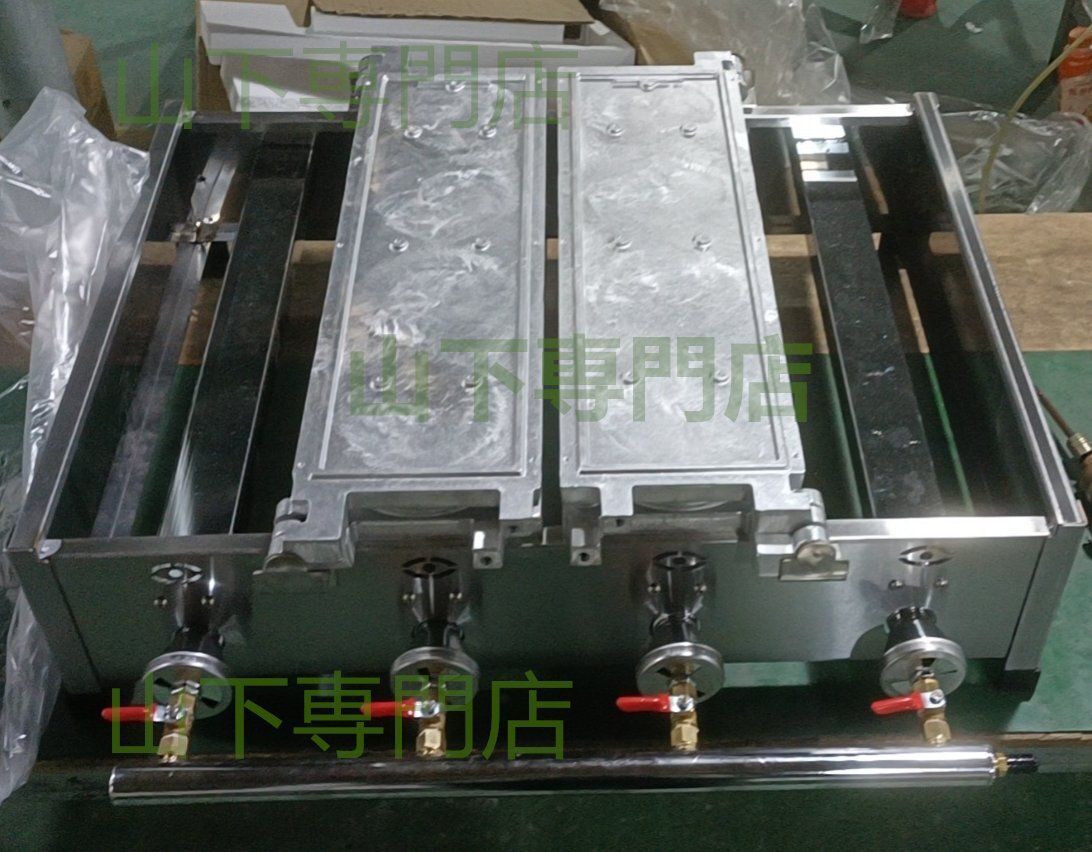 LPガス たい焼きパフェ 鯛パフェ たい焼きパフェ器 4匹×2連 8匹焼ける