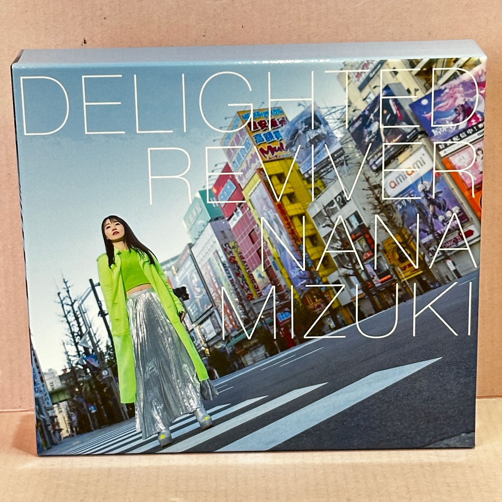 CD] DELIGHTED REVIVER（初回限定盤）水樹奈々 中古品 smacd093825