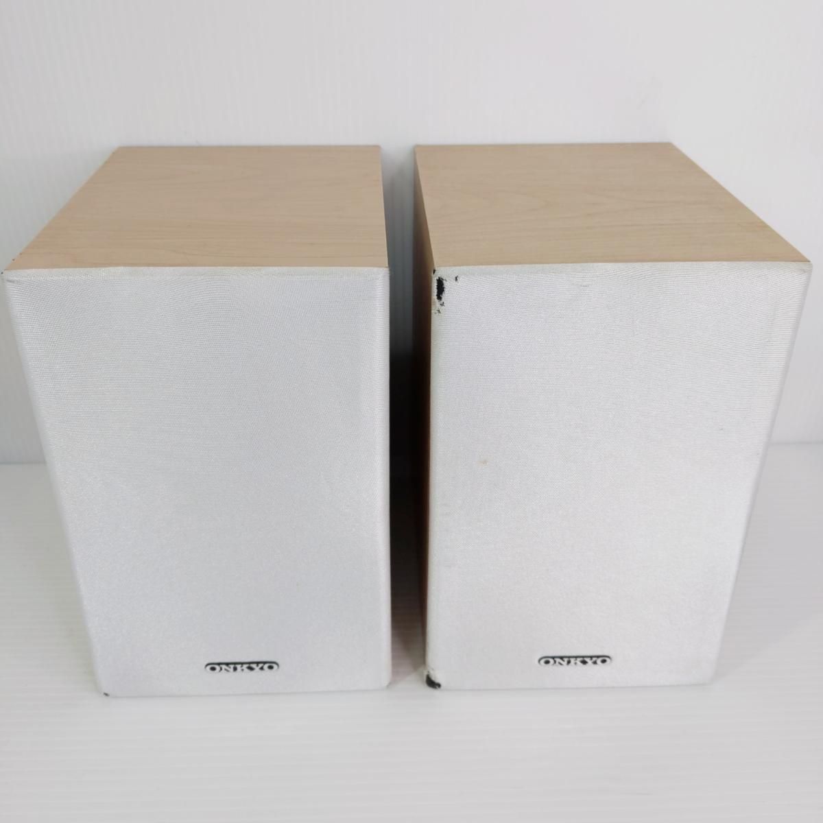 中古品】オンキョー ミニコンポ CR-U5X ホワイト 2015年製 〇YR-54501