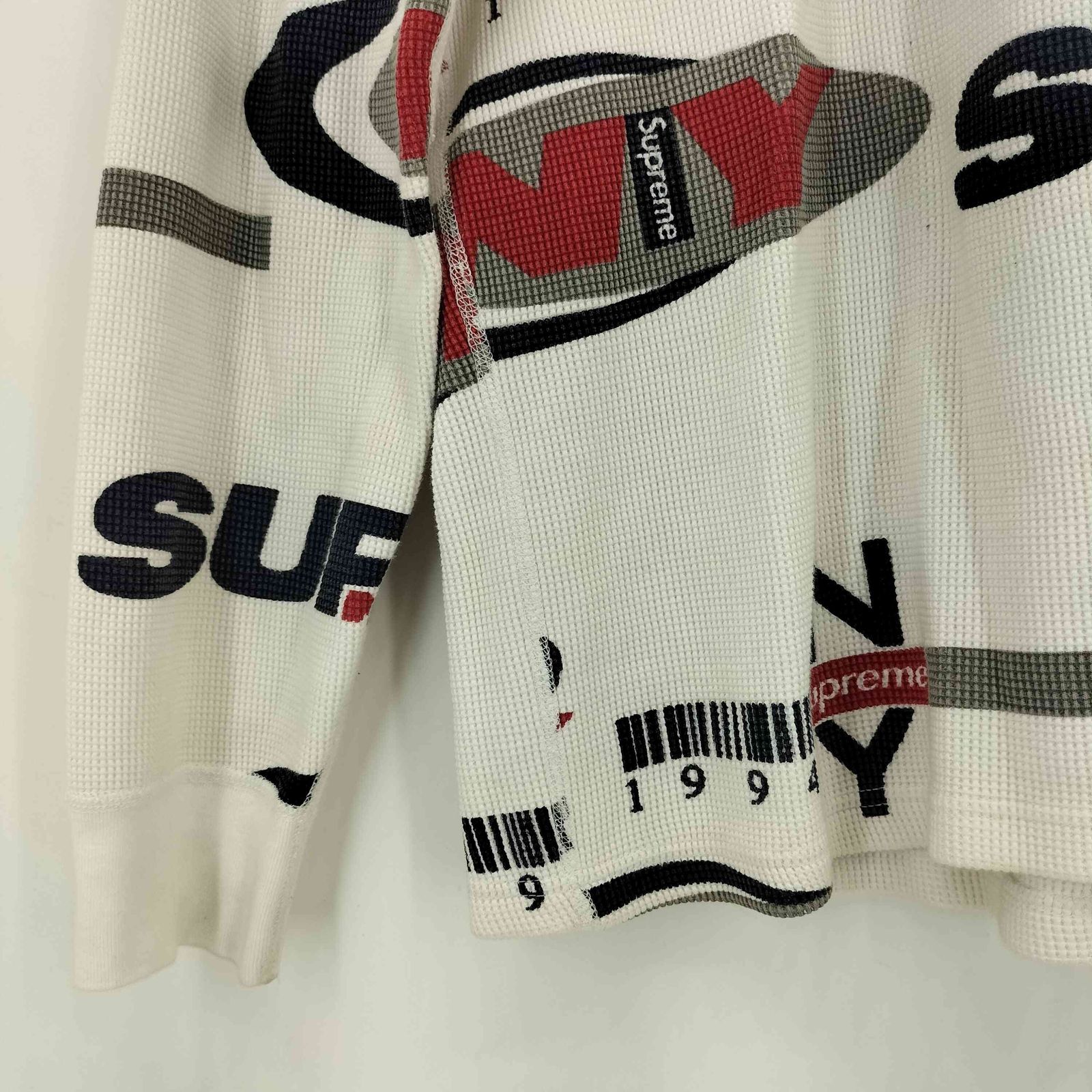 シュプリーム Supreme 18AW NY WAFFLE THERMAL ワッフル サーマル 