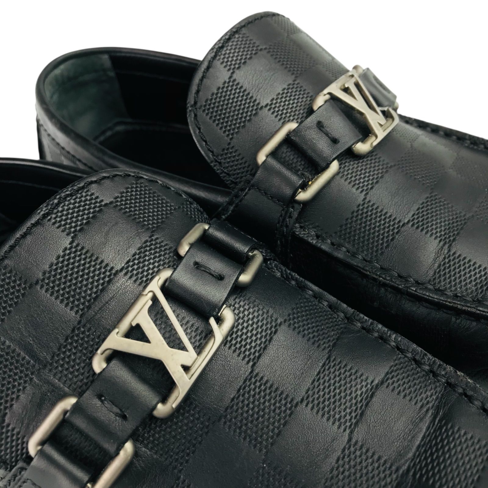 LOUIS VUITTON☆ルイヴィトン【ホッケンハイム】メンズ レザー ダミエ