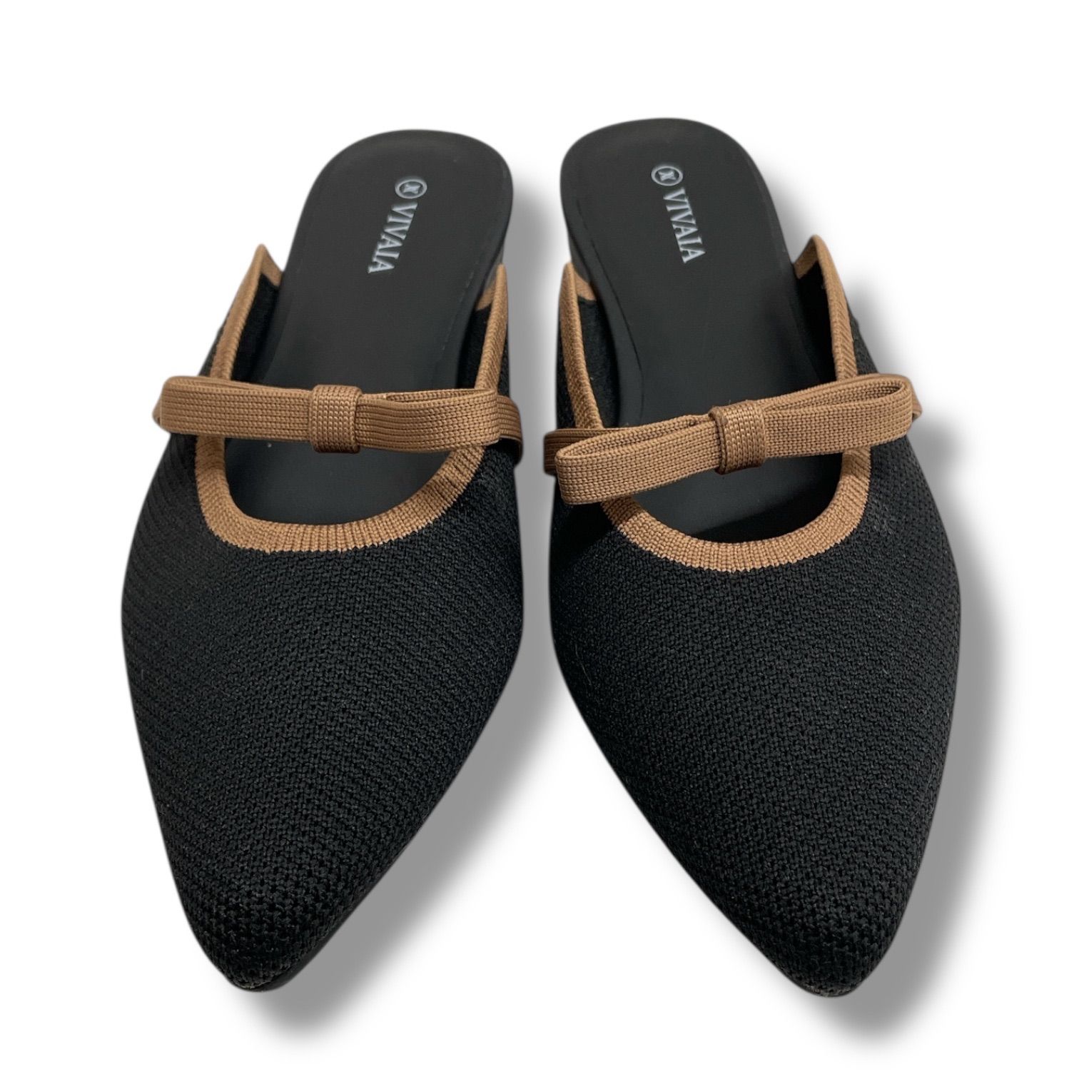 美品★VIVAIA★ビバイア★フラットシューズ★パンプス★ブラウン★撥水★軽量 フラット – VIVAIA JAPAN