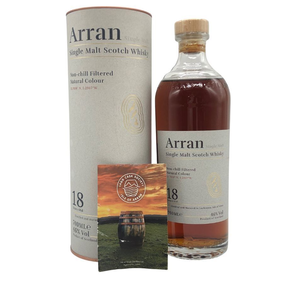 アラン18年 シングルモルトスコッチウイスキー 700mL※メルカリ内最安値 アラン 18年 シングルモルト 700ml 46% 未開栓 - メルカリ