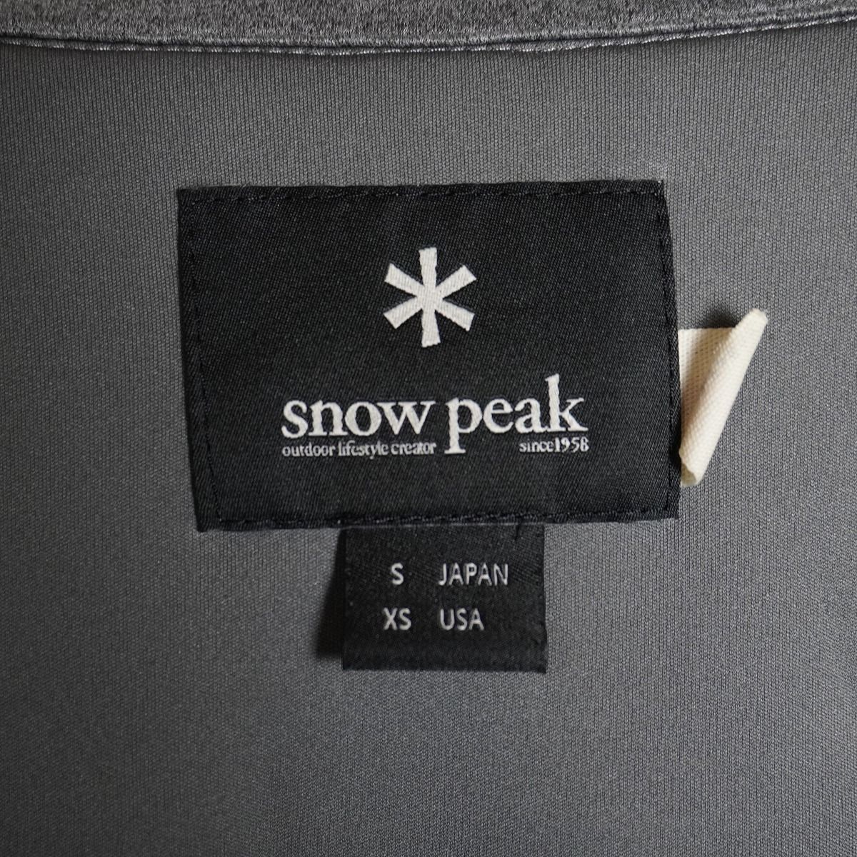 snow peak スノーピーク フレキシブル インサレーション シャツ 長袖 
