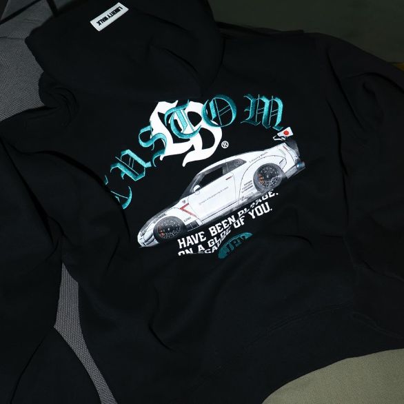 LIBERTY WALK LB CUSTOM R35 Hoodie Black パーカー フーディー