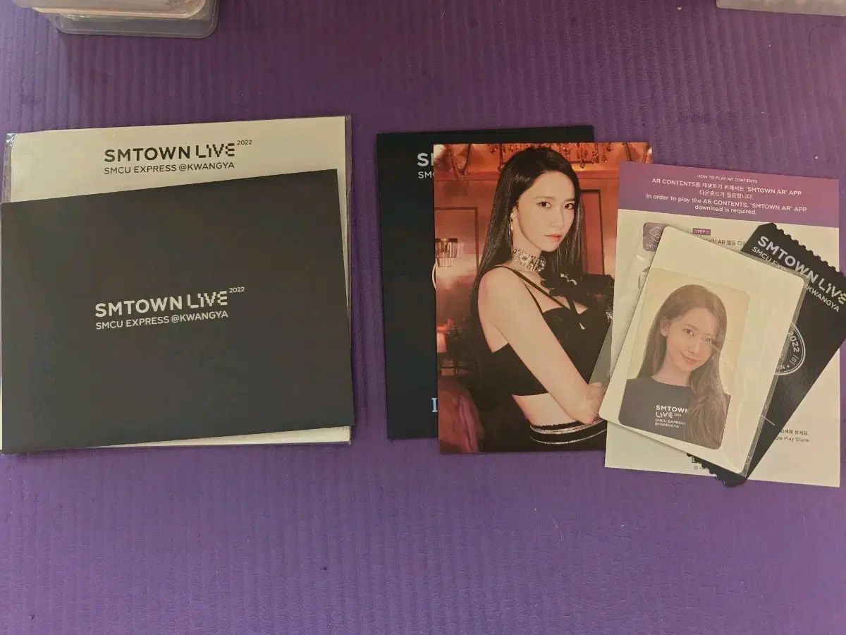 SMTOWN 少女時代 グループフォト ユナ YOONA トレカ フルセット GIRLS' GENERATION(少女時代・SNSD) ユナ(YOONA) トレカ SMTOWN LIVE