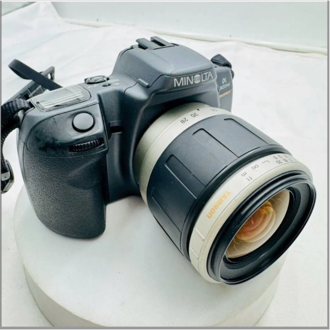 MINOLTA α-303si SUPER＋TAMRONレンズ2本セット フィルム一眼レフ