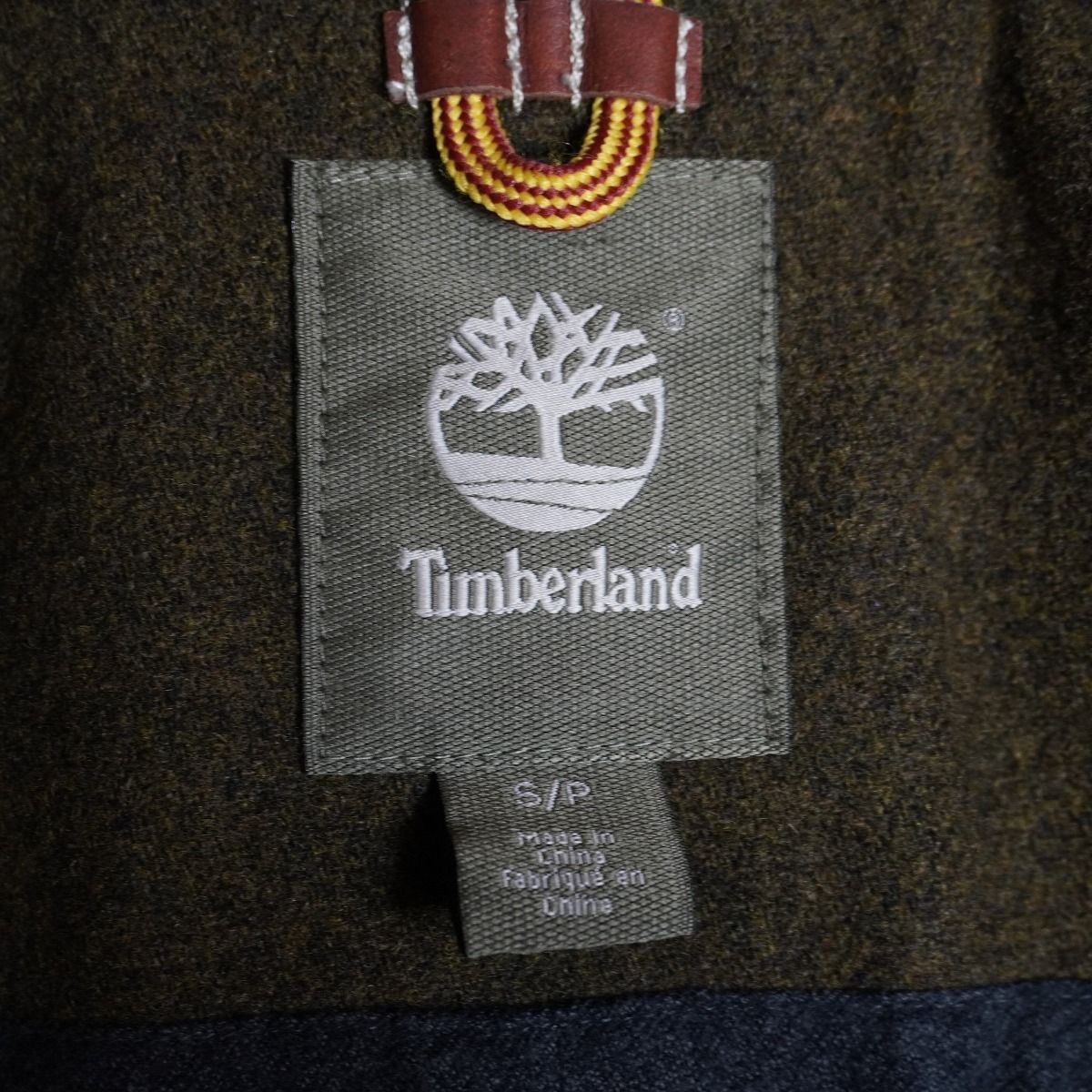 美品 Timberland ティンバーランド ラム ウール 2 Bテーラード 