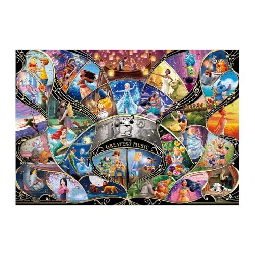 【平成レトロ】ジグソーパズル　テンヨー　ディズニー　1000ピース　中古品 テンヨー(Tenyo) 【日本製】 1000ピース ジグソーパズル ディズニー