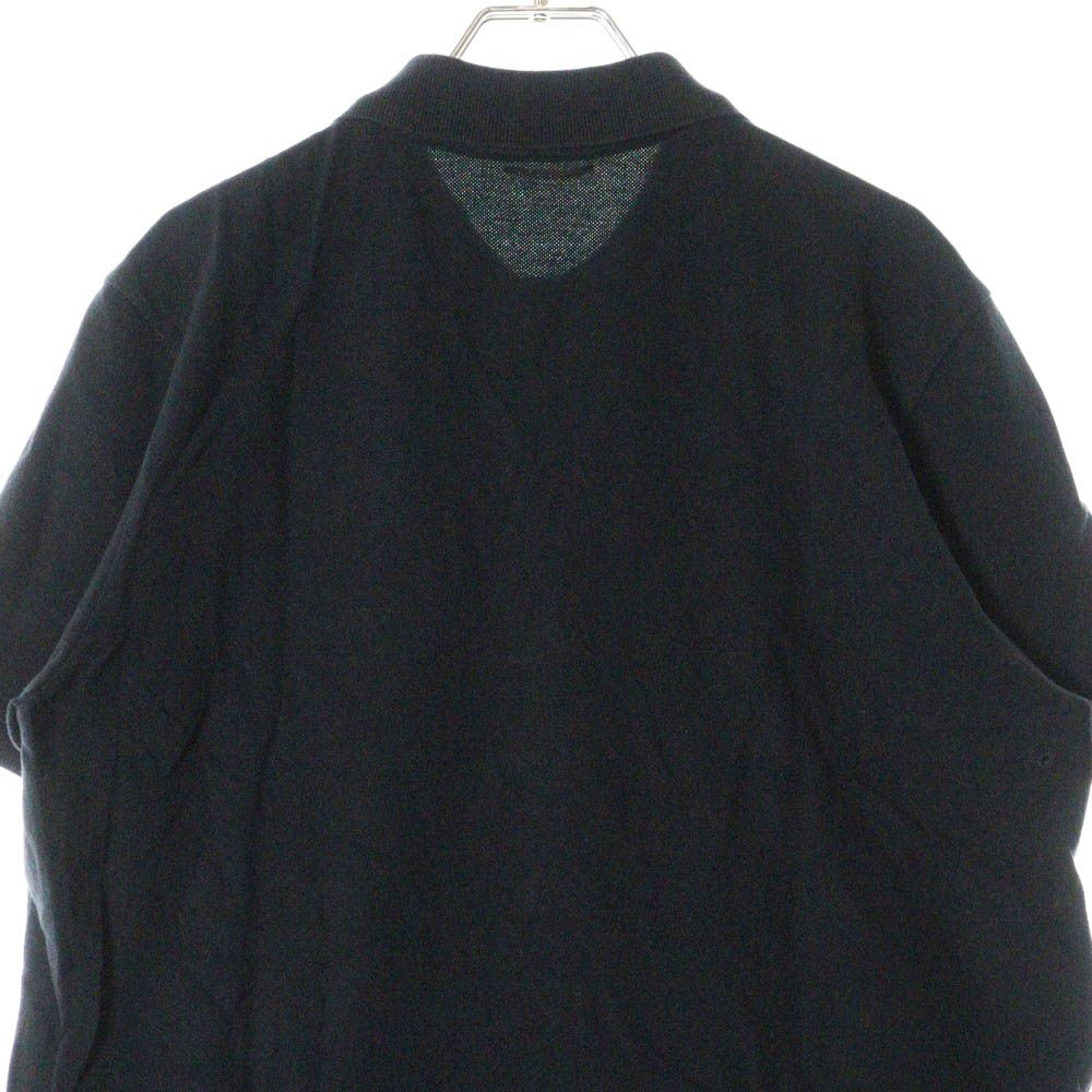 5996【人気ブラック】プラダ‪☆ラバーロゴ入り長袖ポロシャツ ナイロン切替 5996【人気ブラック】プラダ‪☆ラバーロゴ入り長袖ポロシャツ ナイロン切替‬