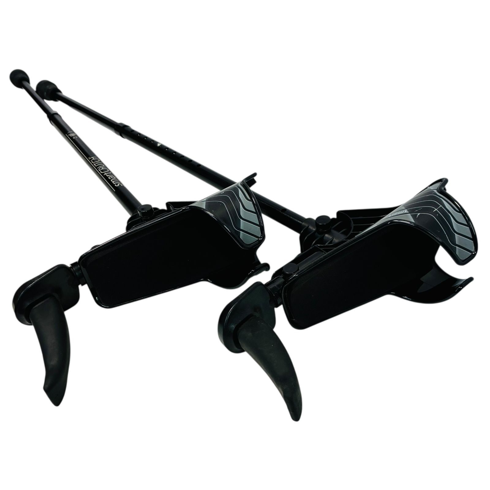 SmartCrutch スマートクラッチ 松葉杖 左右セット ブラック 前腕支持型