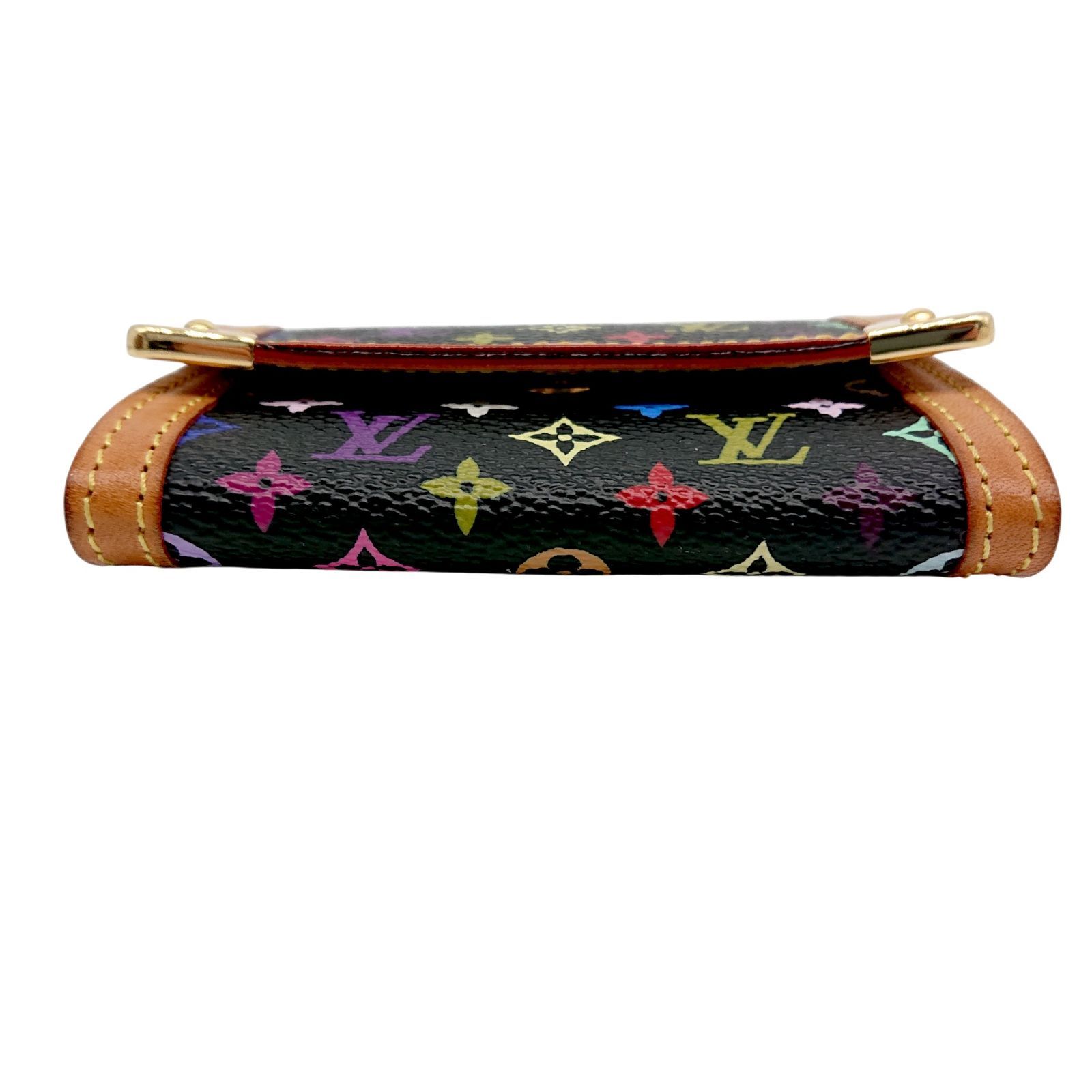 美品】LOUIS VUITTON マルチカラー コインケース ポルトモネ プラ