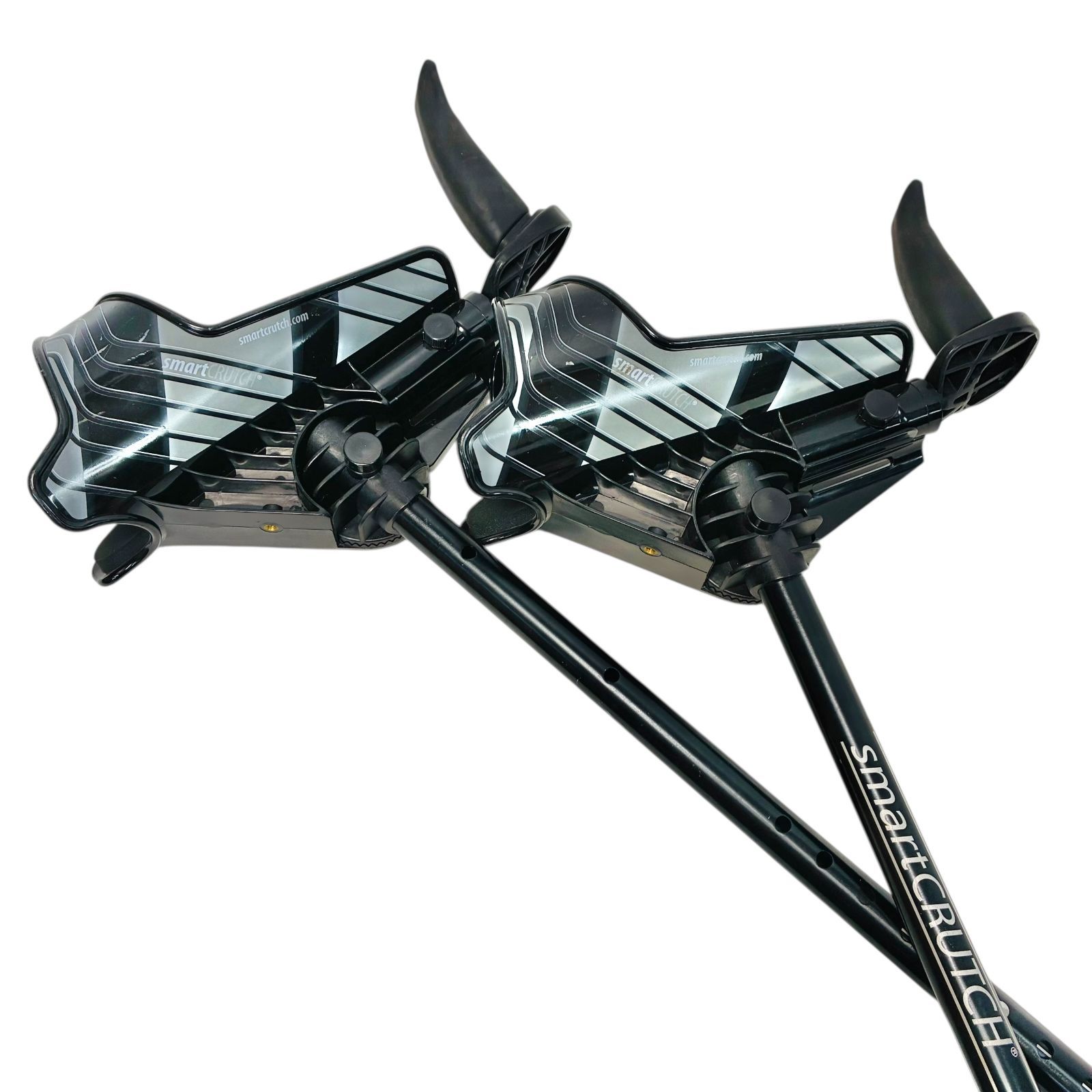 SmartCrutch スマートクラッチ 松葉杖 左右セット ブラック 前腕支持型