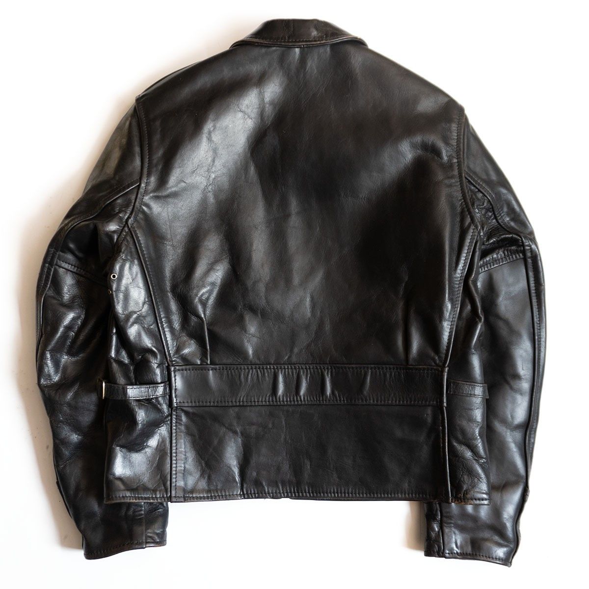 雰囲気抜群】AERO LEATHER【ハーフベルト ホースハイド レザー