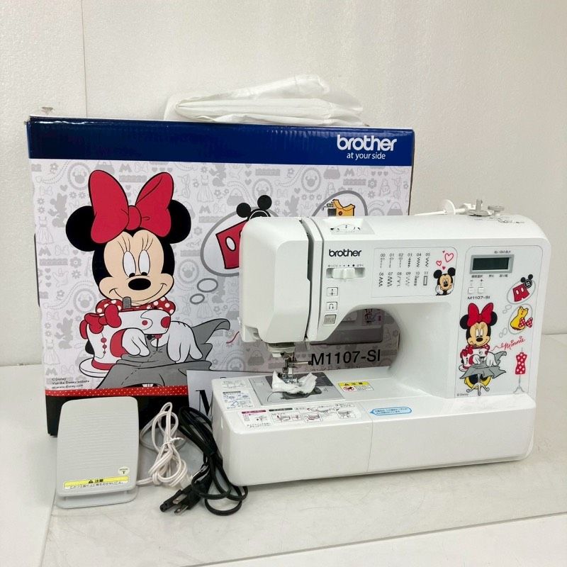 brother ミシン　保証書付　ディズニー　M1107-SI brother(ブラザー) / ミシン/M1107-SI/ディズニー ミニーちゃん