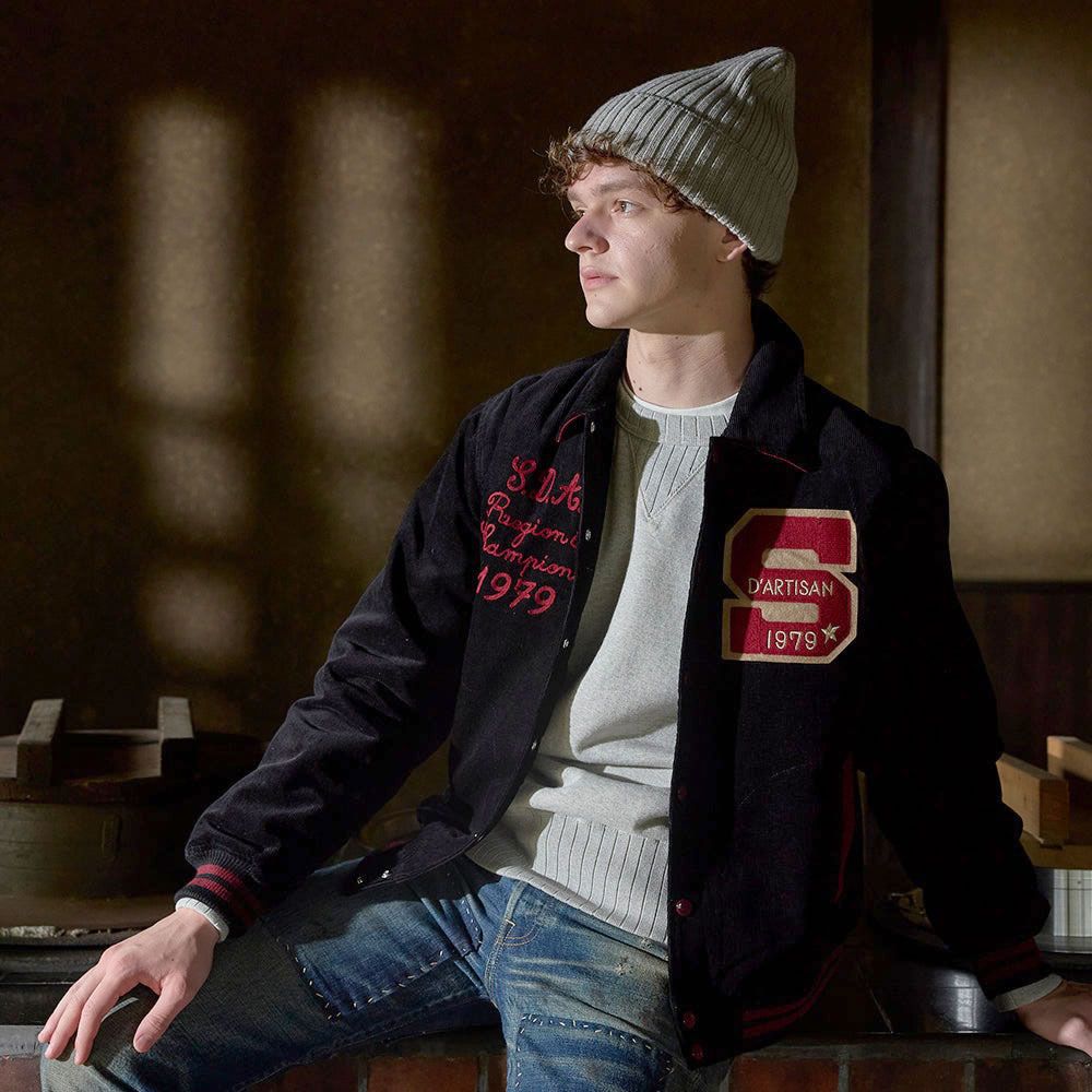 ★極美品★ ダルチザン コーデュロイジャケット 00s ~ FFA 風 濃い赤 ☆極美品☆ ダルチザン コーデュロイジャケット 00s ~ FFA 風 濃い赤