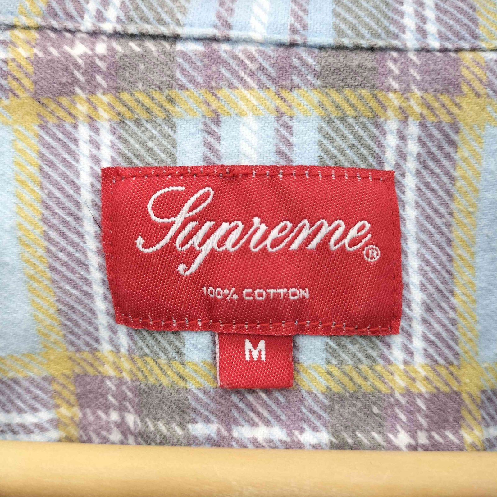 古安！Supreme 20SS Printed Plaid Shirt シュプリーム Supreme 20SS PRINTED PLAID SHIRT メンズ JPN：M - メルカリ