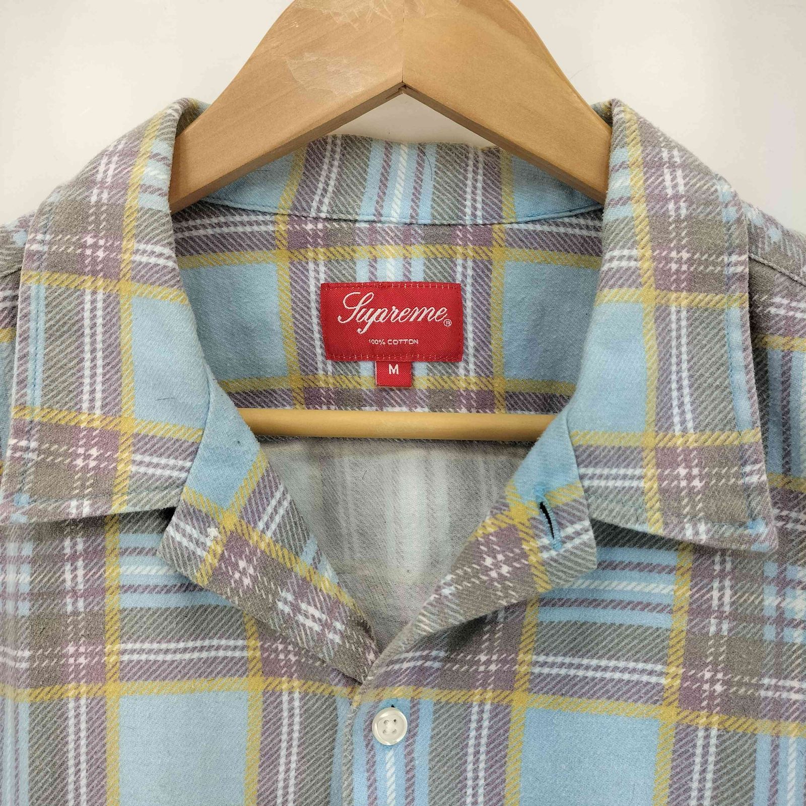 古安！Supreme 20SS Printed Plaid Shirt シュプリーム Supreme 20SS PRINTED PLAID SHIRT メンズ JPN：M - メルカリ