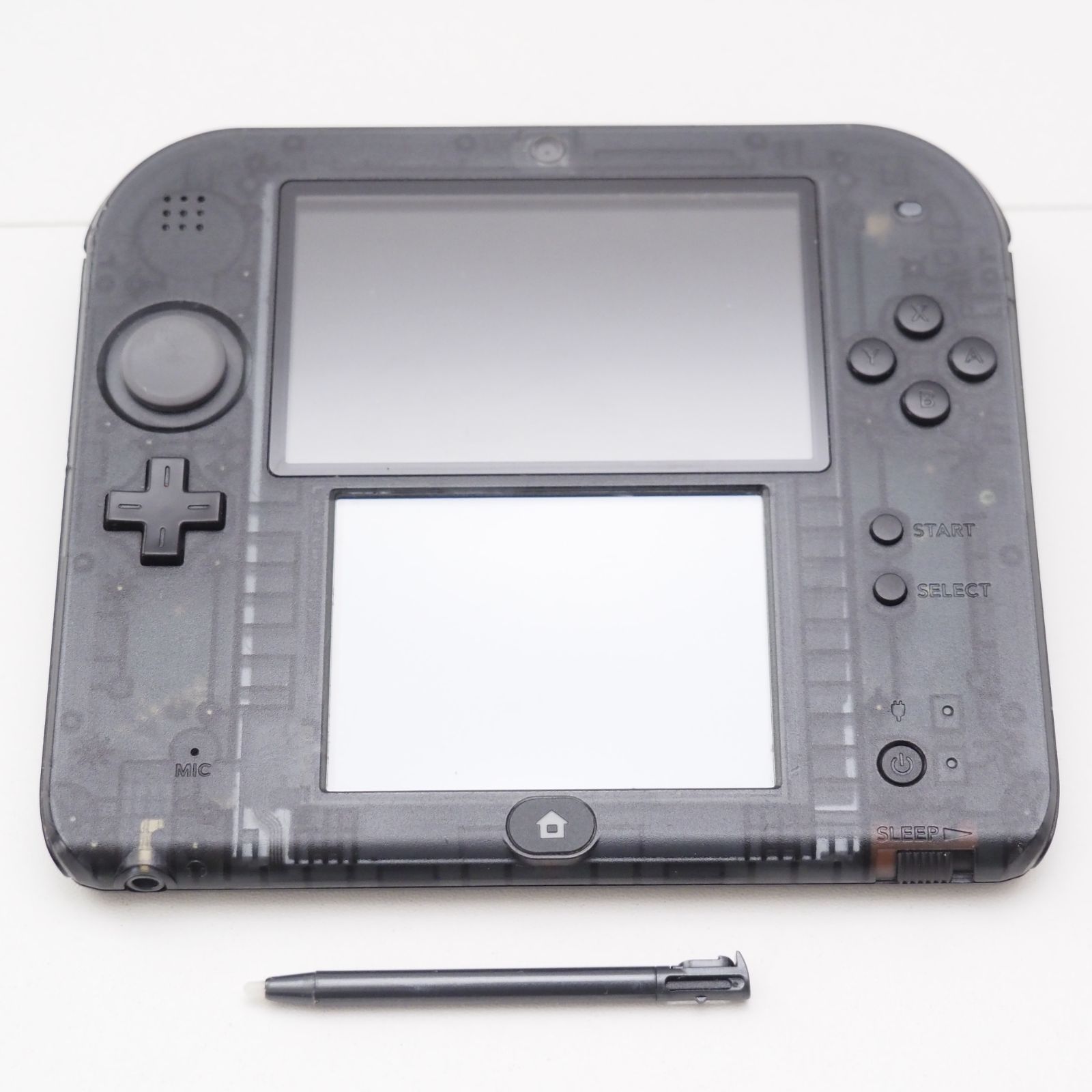 ニンテンドー 2DS 本体 クリアブラック 任天堂 NINTENDO - メルカリ