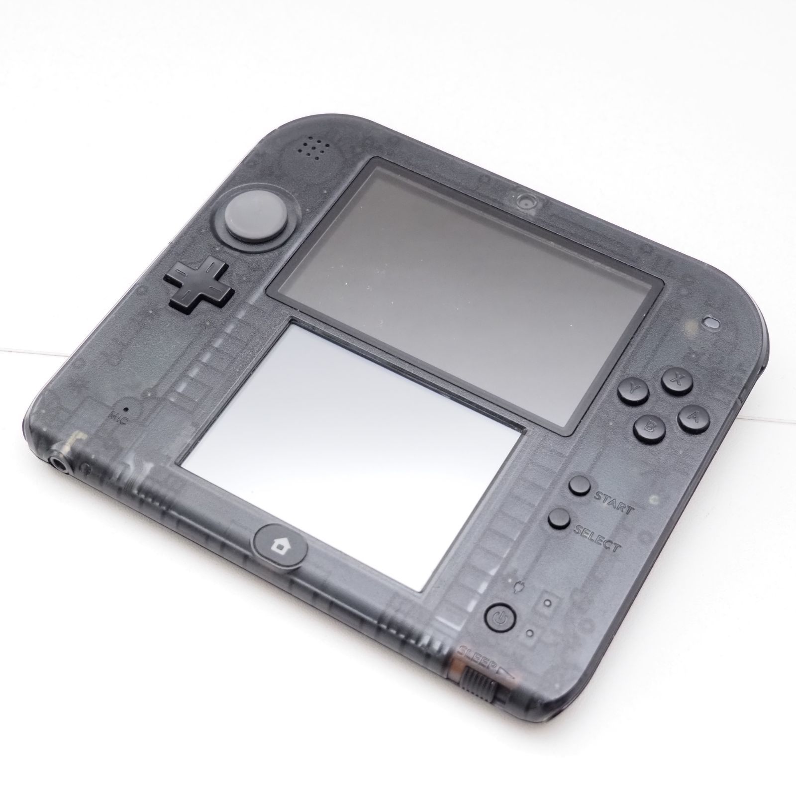 【美品】ニンテンドー 2DS 本体 クリアブラック Nintendo ニンテンドー 2DS クリアブラック 任天堂