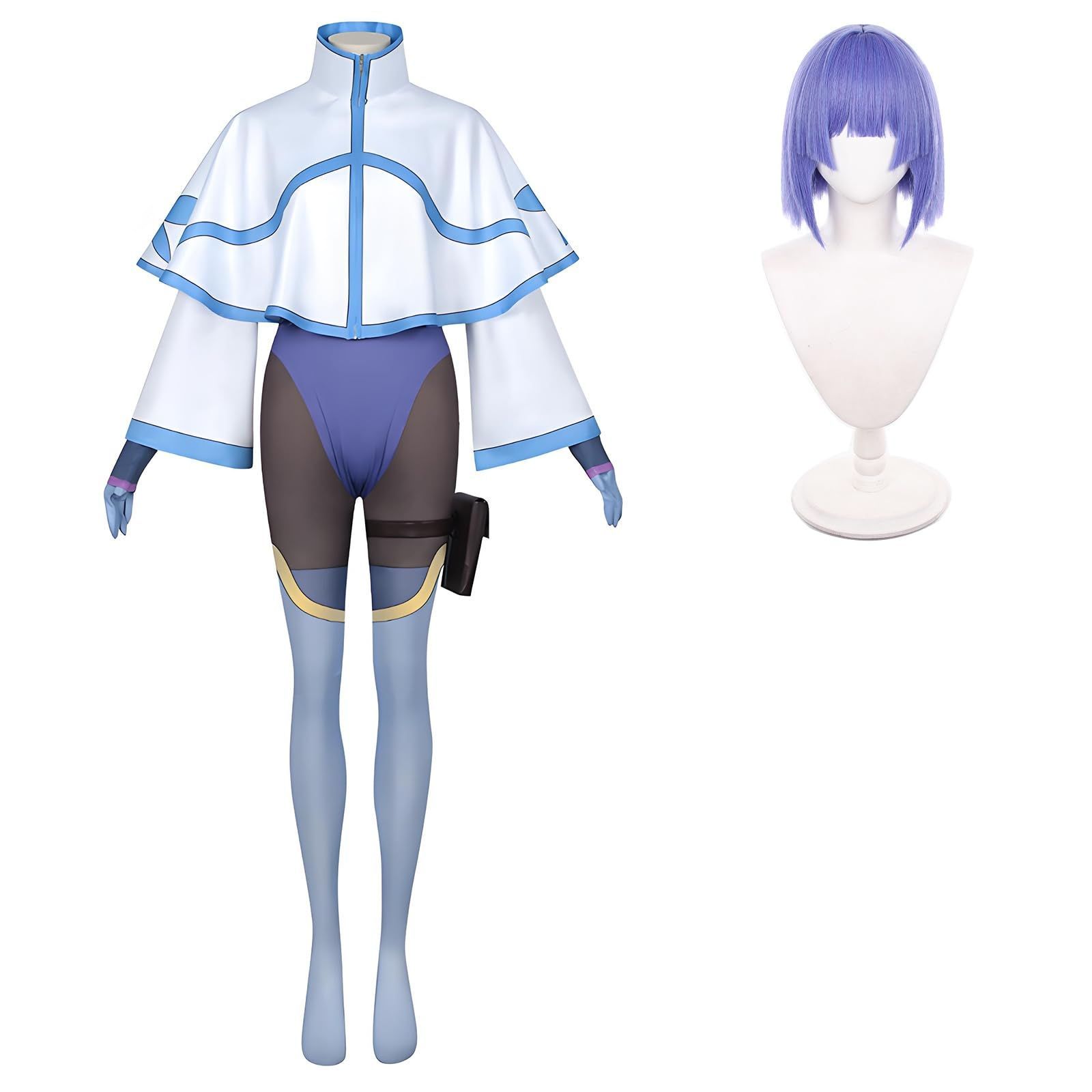 神併良品] ニートくノ一となぜか同棲はじめました コスプレ ウィッグ 