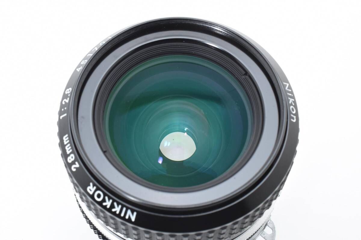 ☆極上品☆ニコン Nikon Ai NIKKOR 28mm F2.8 広角レンズ #1119o