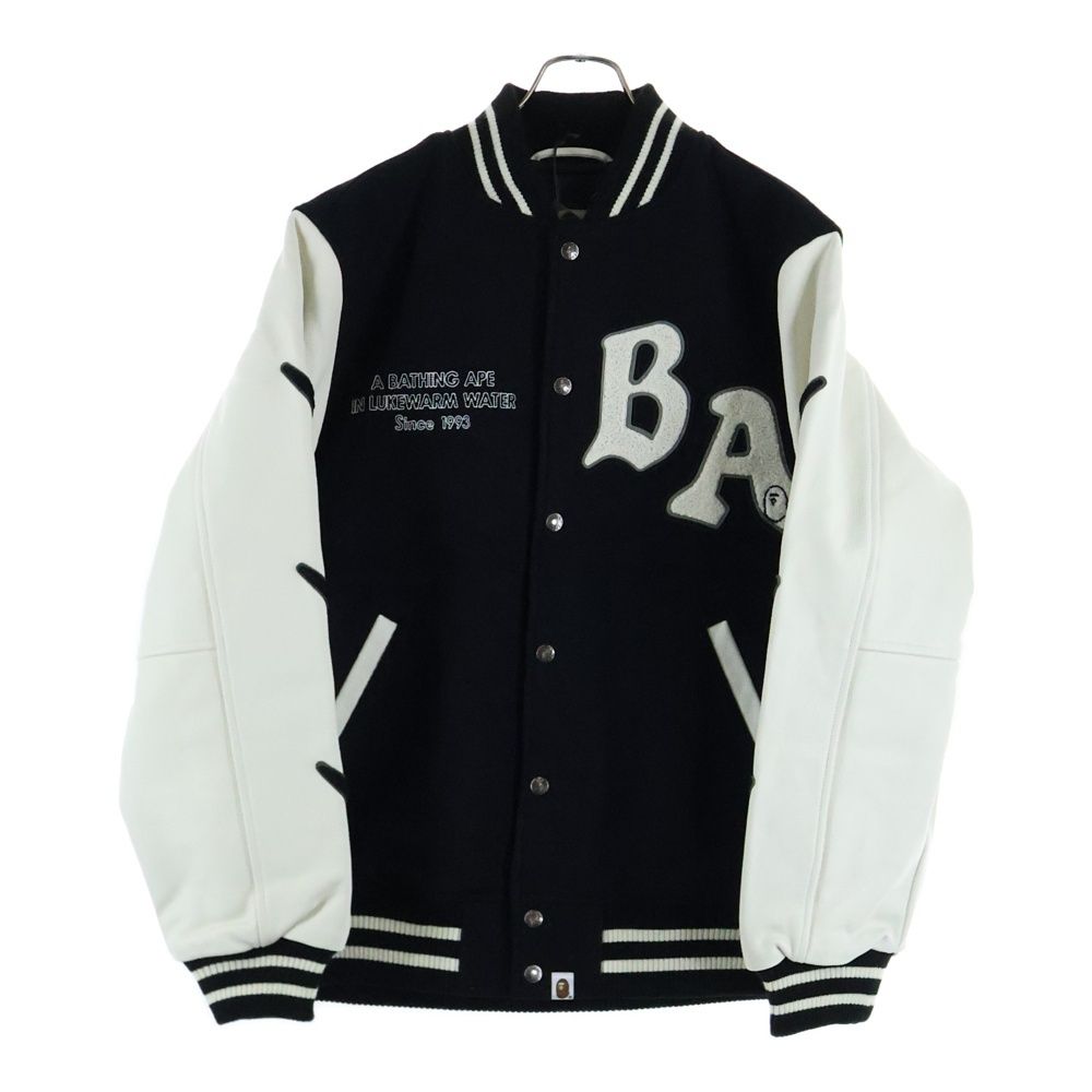 A BATHING APE (アベイシングエイプ) 25AW RELAXED VARSITY JACKET