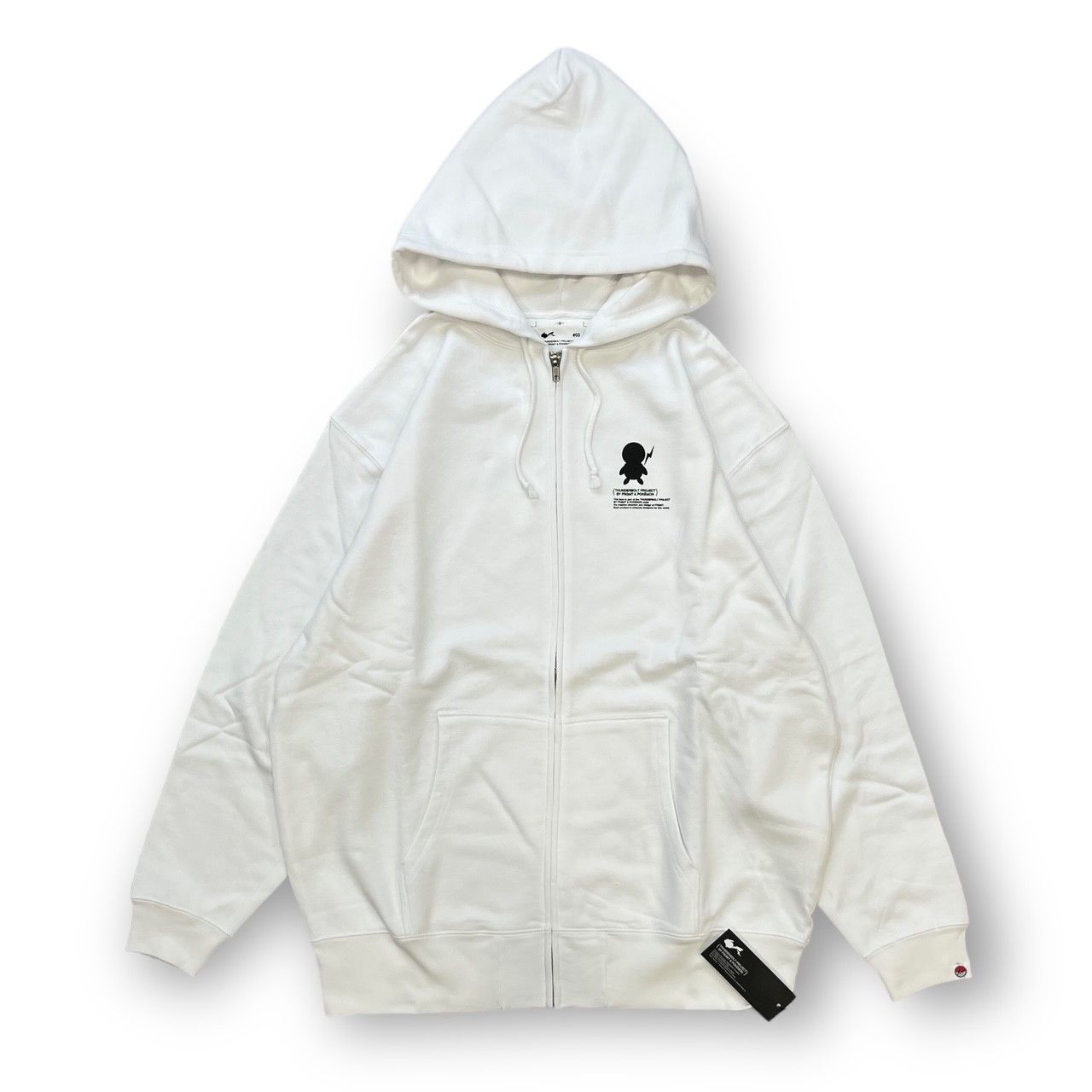 未使用 FRAGMENT DESIGN THUNDERBOLT PROJECT BY FRGMT BP ZIP HOODIE