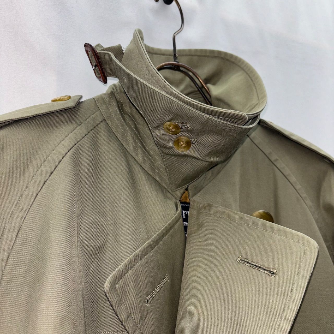 90s Burberrys trenchcoat burberry バーバリー トレンチコート カーキ