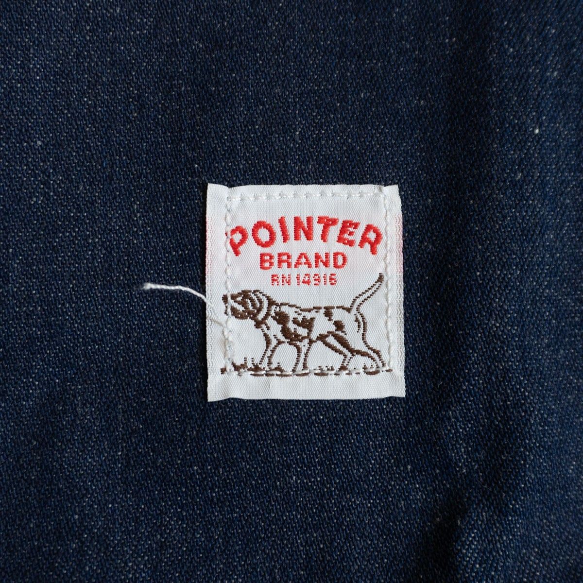 未使用品/USA製】 POINTER 【デニム カバーオール ジャケット】46