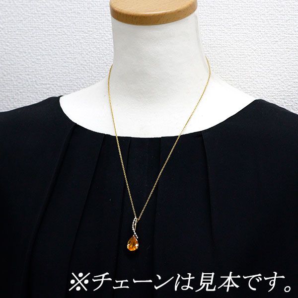 K18YG ファイアーオパール ダイヤモンド ペンダントトップ 3.49ct D0 