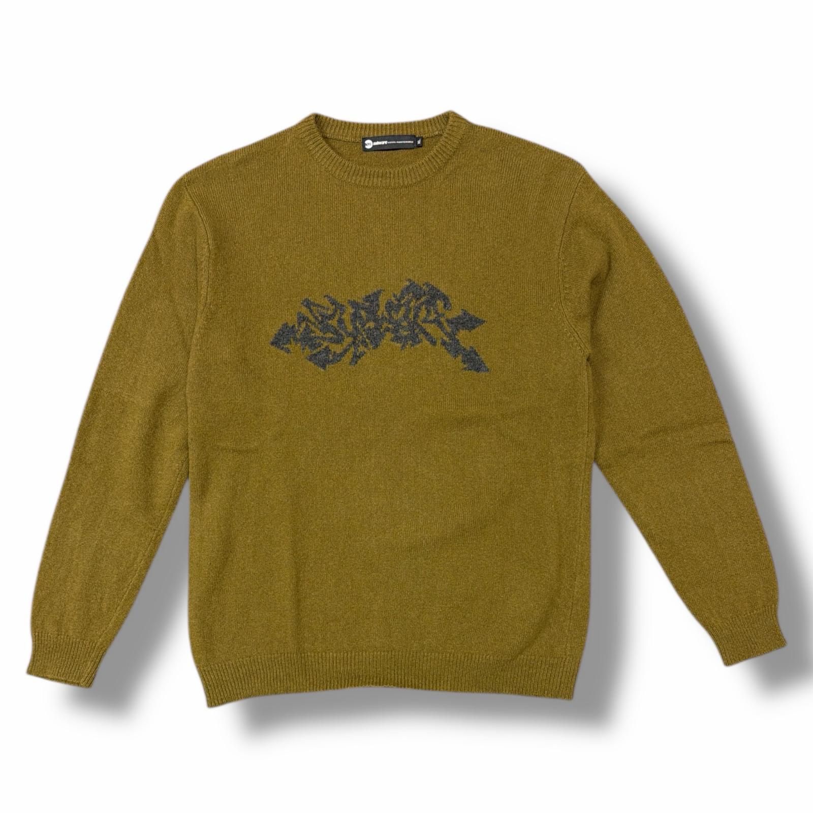 SUBWARE フロントグラフィックニットセーター アーカイブ 裏原