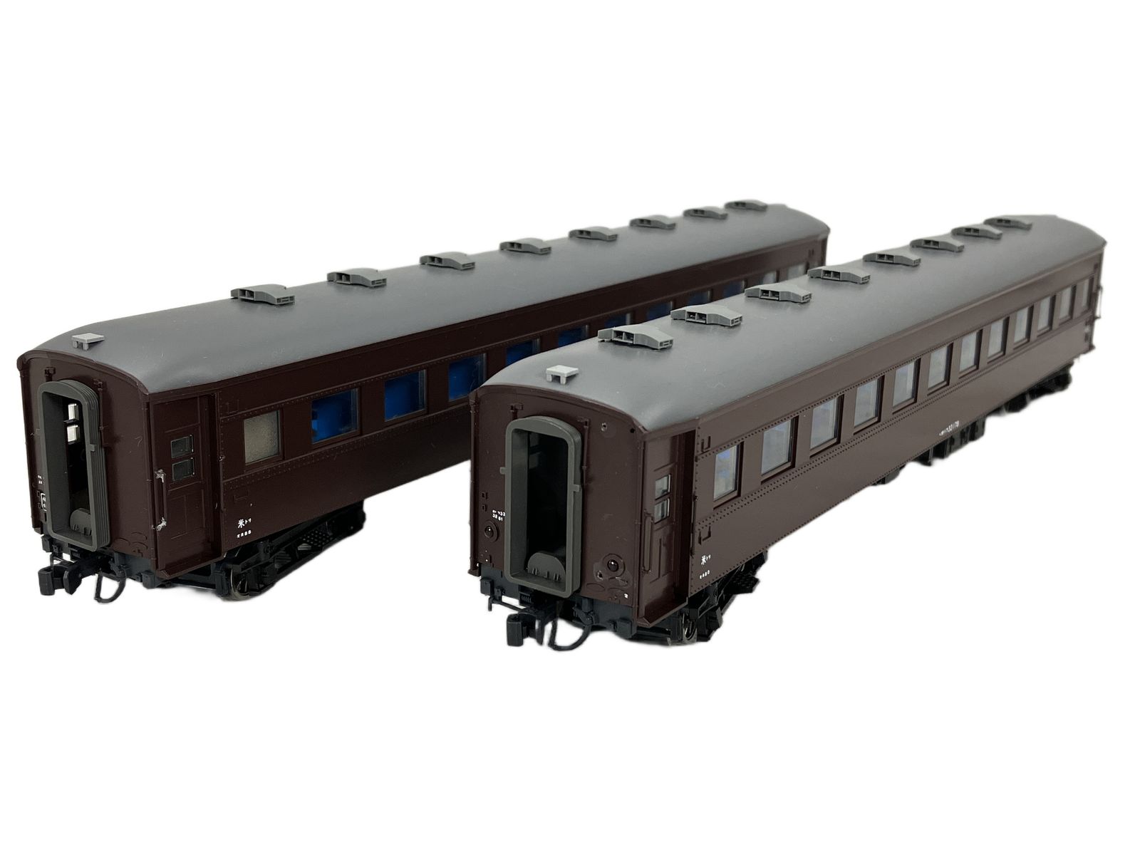 KATO 1-512 1-514 オハ35 オハフ33 茶色 客車 おまとめ 2両セット HO