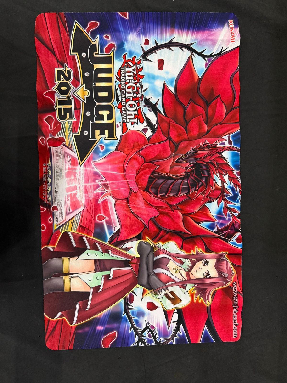 遊戯王 ブラックローズドラゴン 十六夜アキ プレイマット 2601185