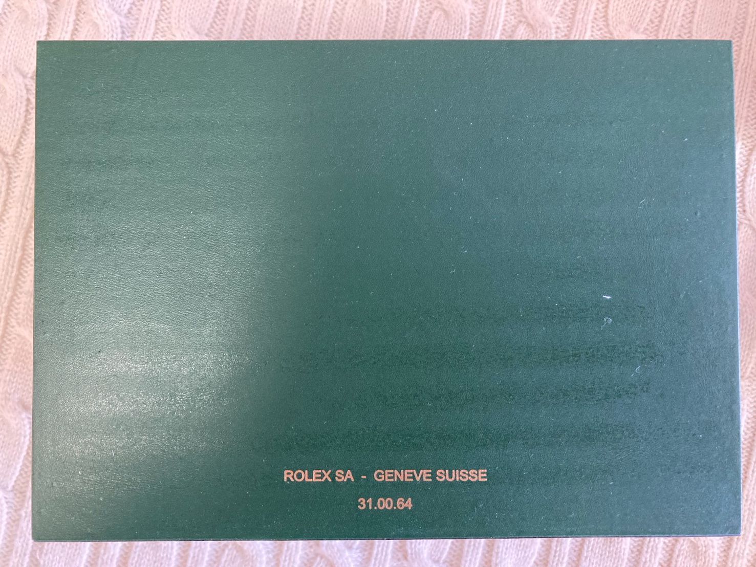 ☆ROLEX 純正 グリーンボックス 空箱・純正コマセット ☆ - メルカリ
