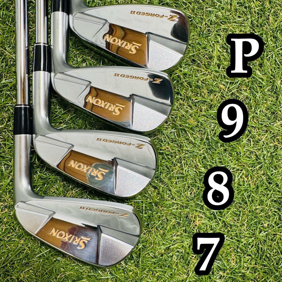 美品】スリクソン Z-FORGEDⅡ メンズアイアンセット 7本 スチール S