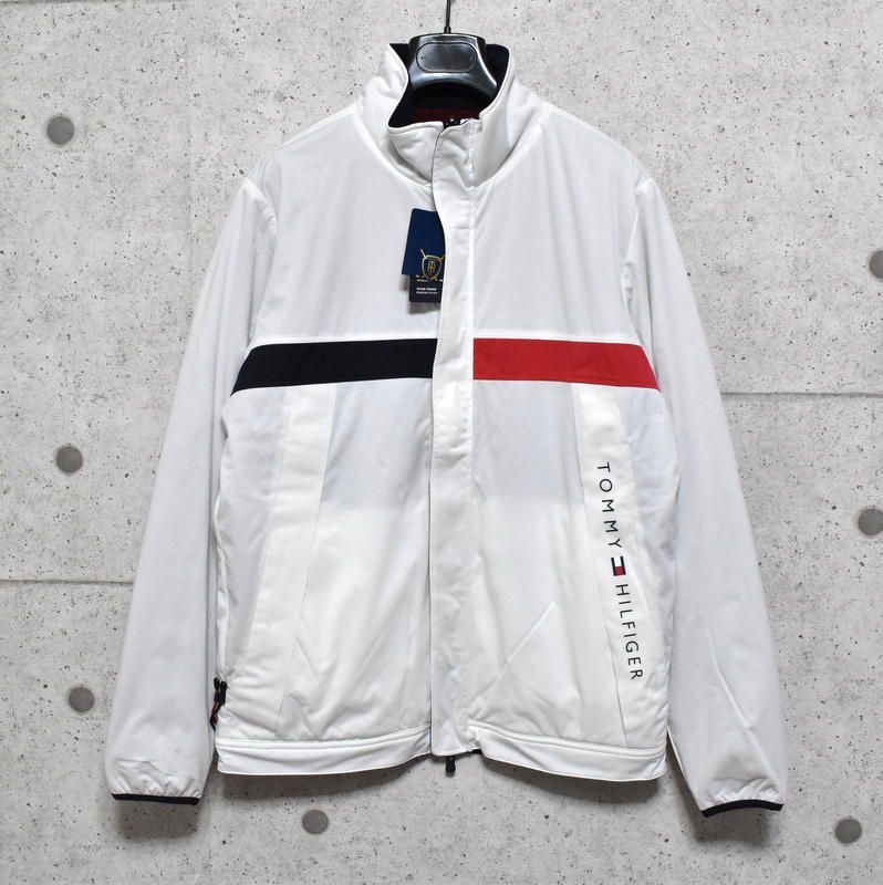 新品 トミーヒルフィガー ゴルフ リバーシブル フリース ナイロン