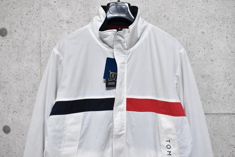 新品 トミーヒルフィガー ゴルフ リバーシブル フリース ナイロン