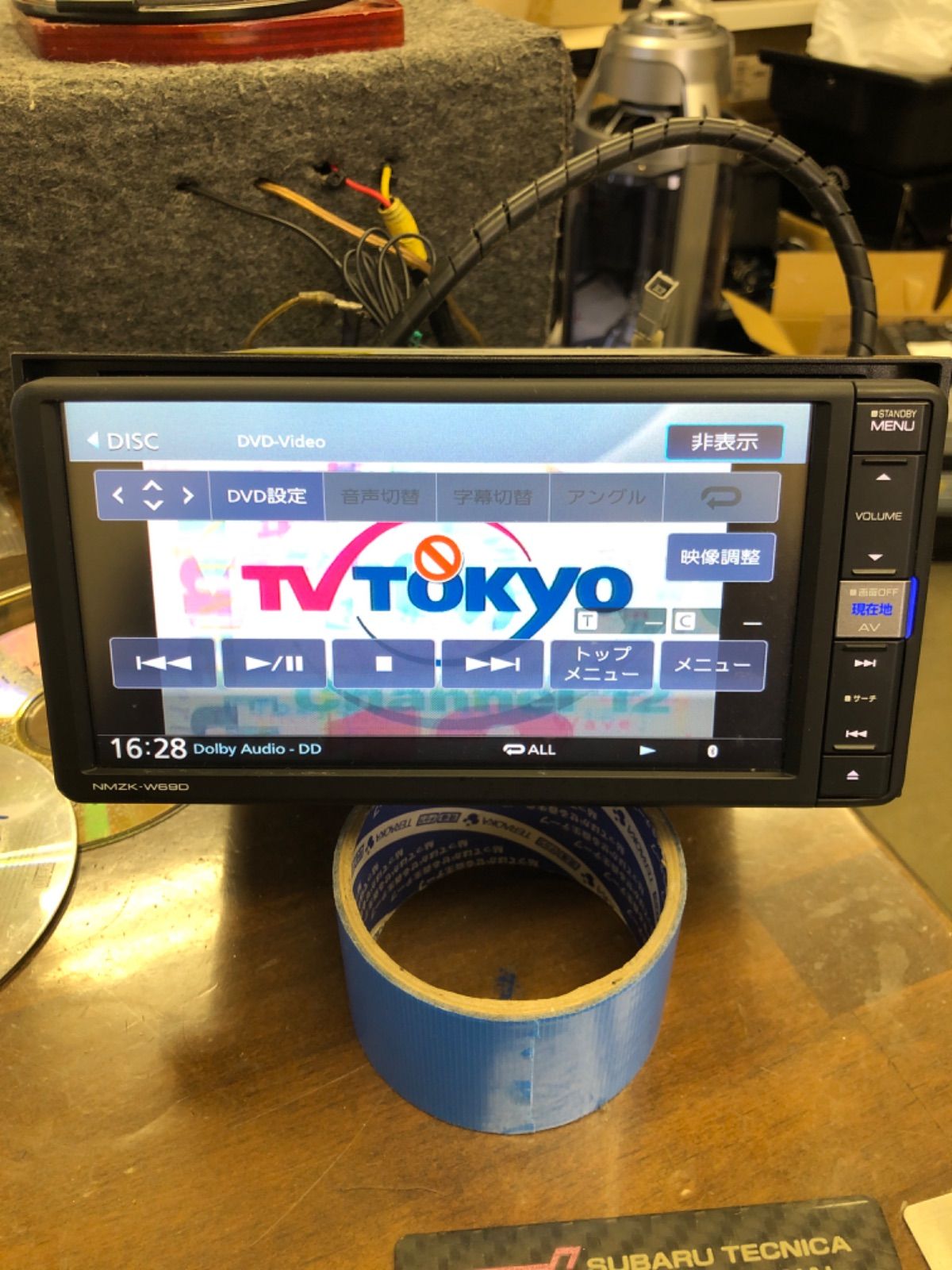 スバル純正 カーナビ NMZK-W69D bluetooth DVD KENWOOD - メルカリ