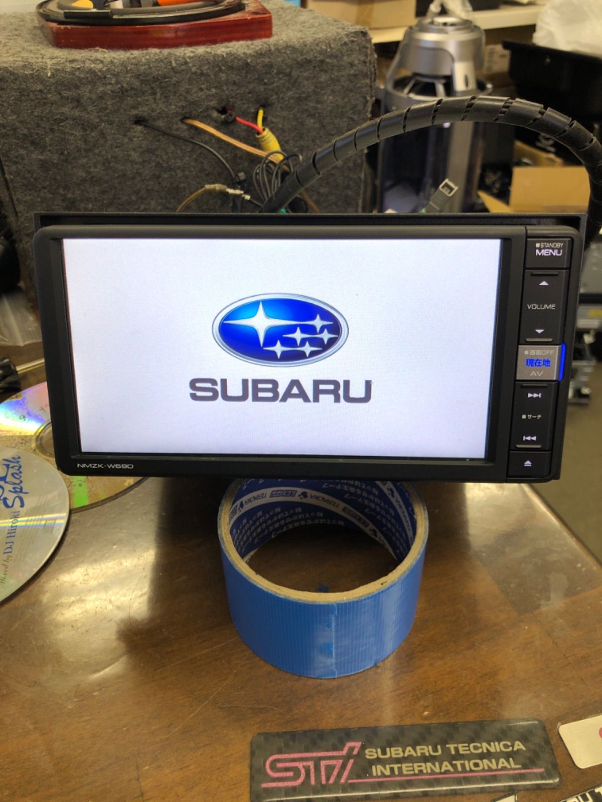 スバル純正 カーナビ NMZK-W69D bluetooth DVD KENWOOD - メルカリ