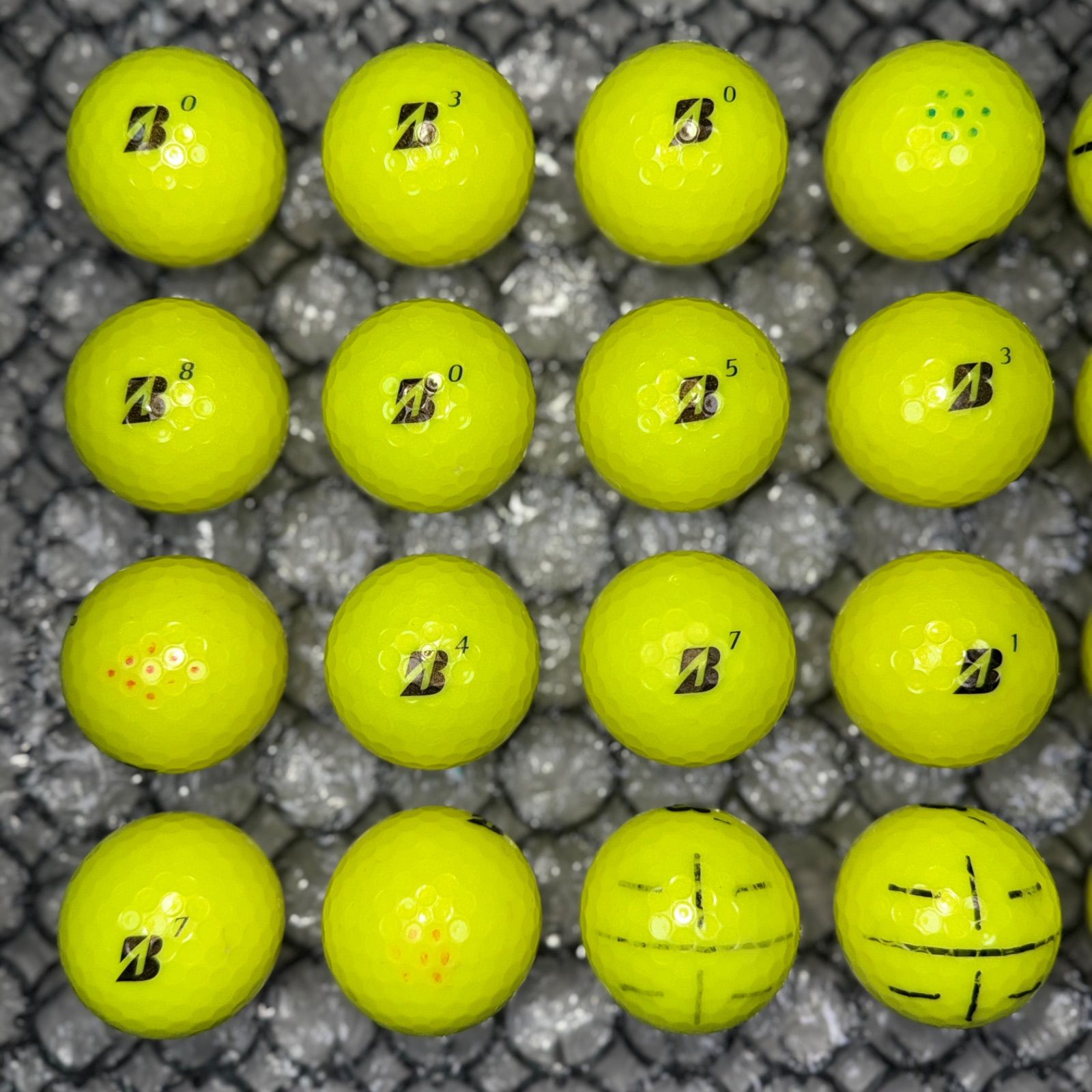 ロストボール ブリジストン bxs ツアーb 58 20球 Sランクおまけ付