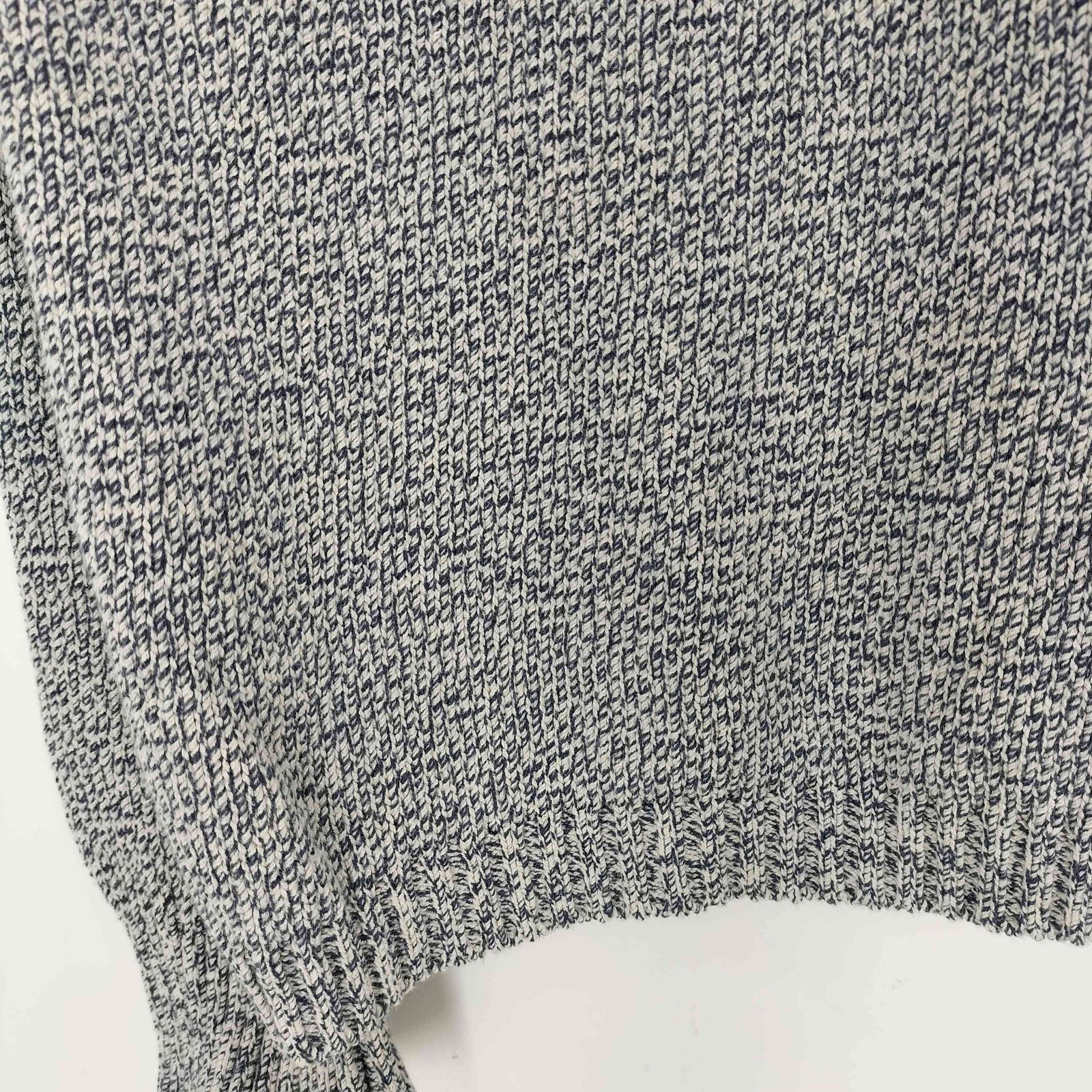 エルメネジルドゼニア Ermenegildo Zegna ハーフジップ コットンニット 