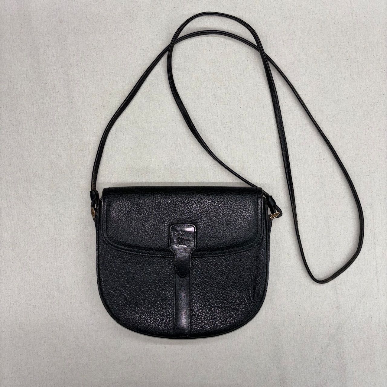 80-90s burberrys shoulder bag バーバリー 黒 ショルダーバッグ 