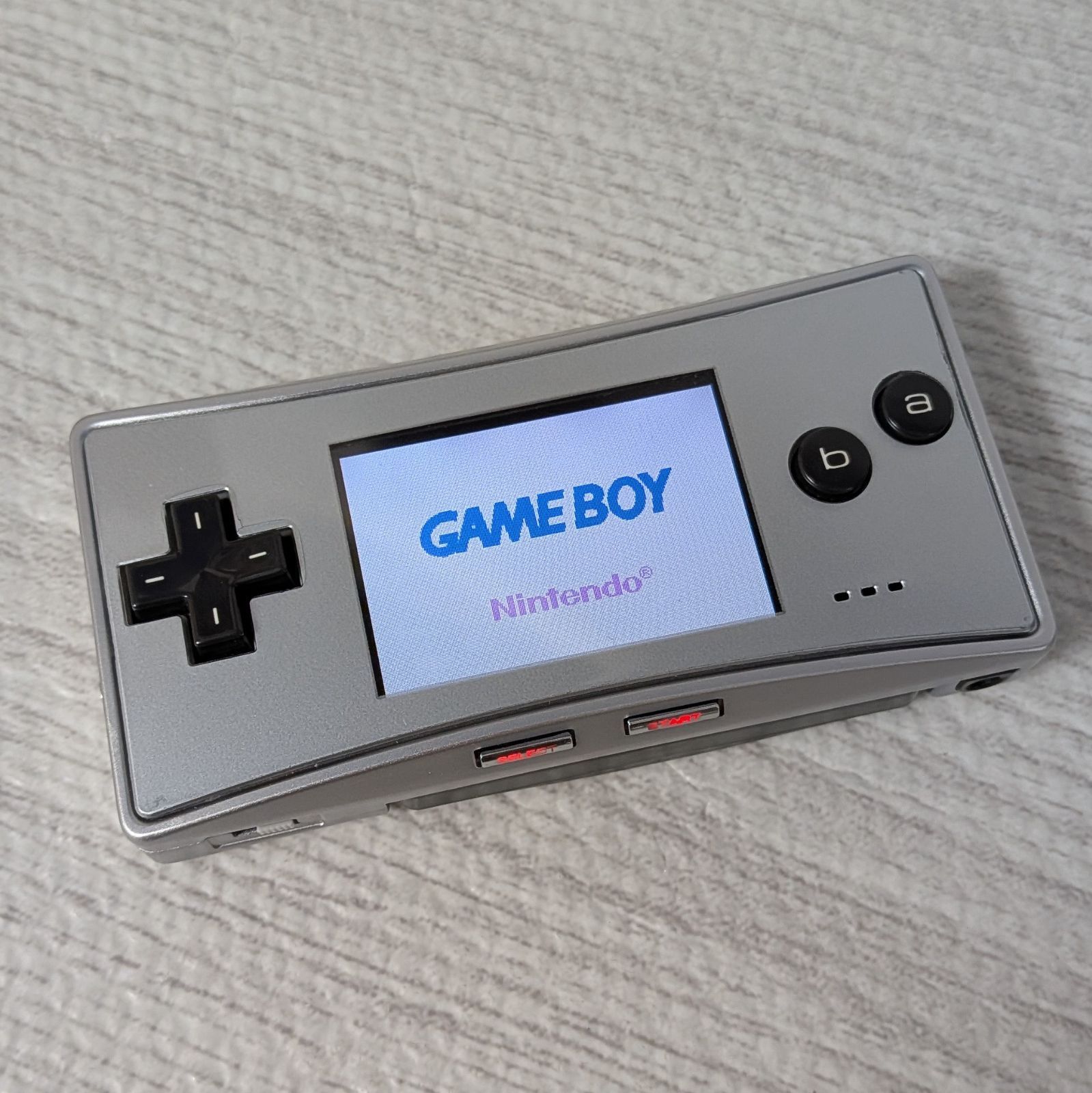 ジャンク 任天堂 OXY-001 ゲームボーイミクロ シルバー NINTENDO GAME 