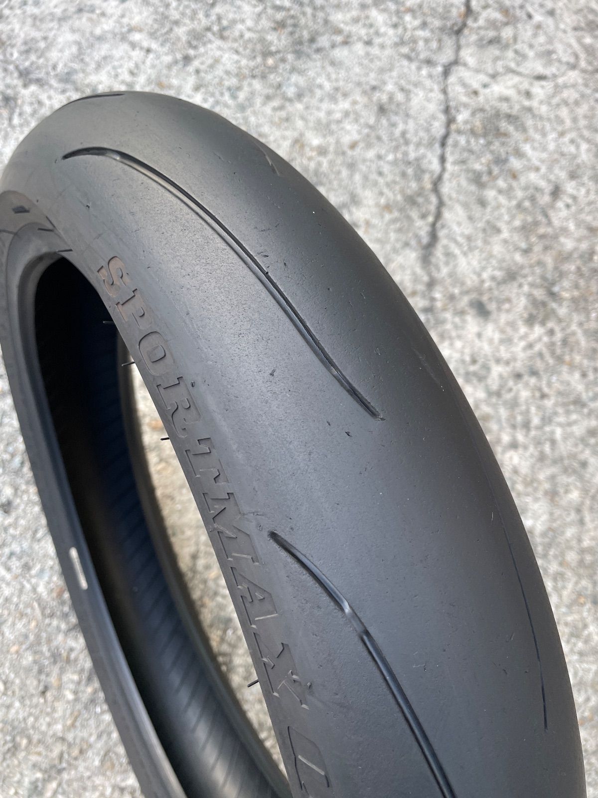 ダンロップ Q5 前後セット 110/70ZR17 140/70ZR17 390 - メルカリ